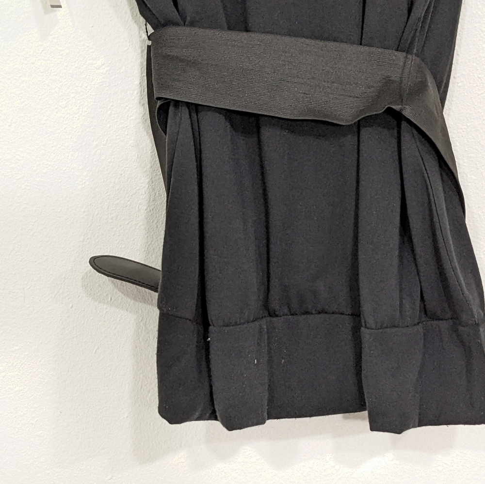 L8ter Black Belted Top, Women's 3x - Picture 10 of 10